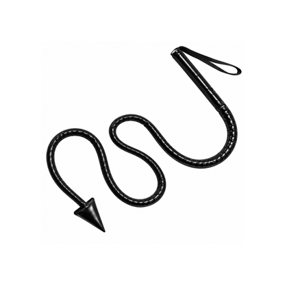 Alpha 55 Noir Fouet Queue de Diable – Accessoire Halloween