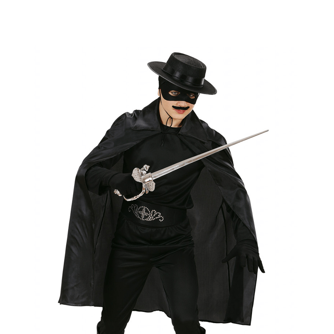 Alpha 55 Noir Halloween déguisement cape 100 cm