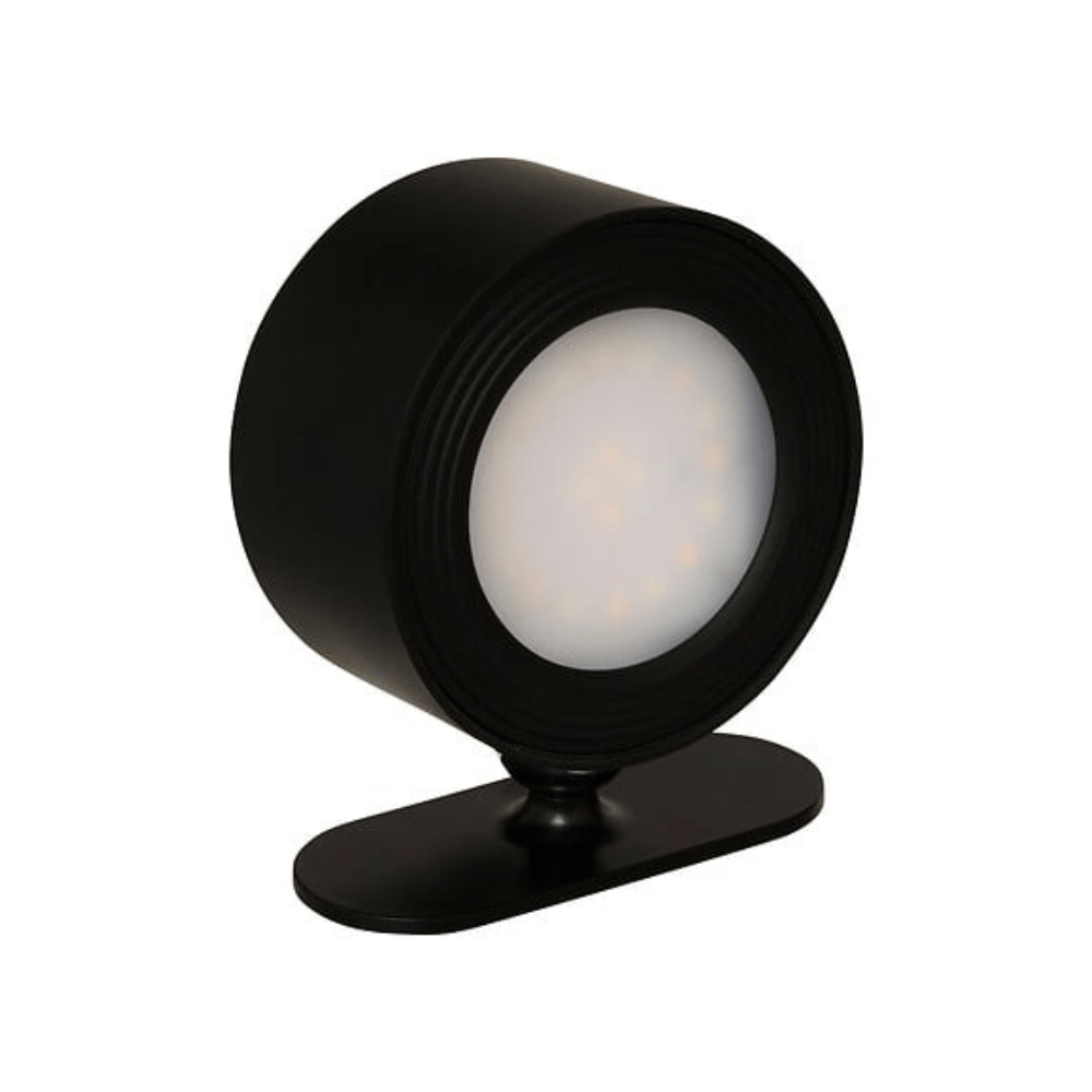 Alpha 55 Noir Lampe LED Murale Rechargeable USB 9,2 cm