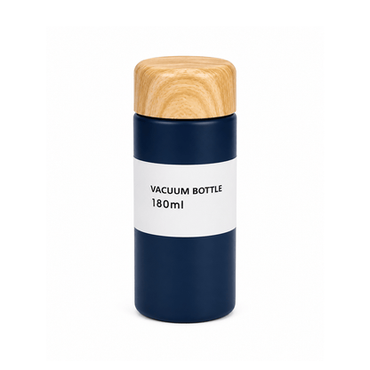 Alpha 55 Noir Lunch Mug Inox Uni 180 ml – Compact & Pratique