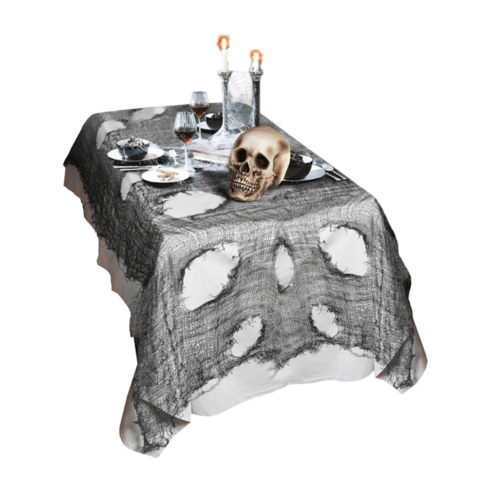 Alpha 55 Noir Nappe Lambeaux Halloween 60 x 300 cm