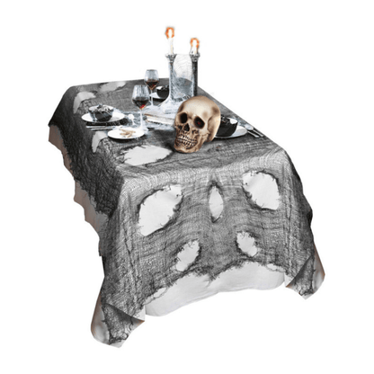 Alpha 55 Noir Nappe Lambeaux Halloween 60 x 300 cm