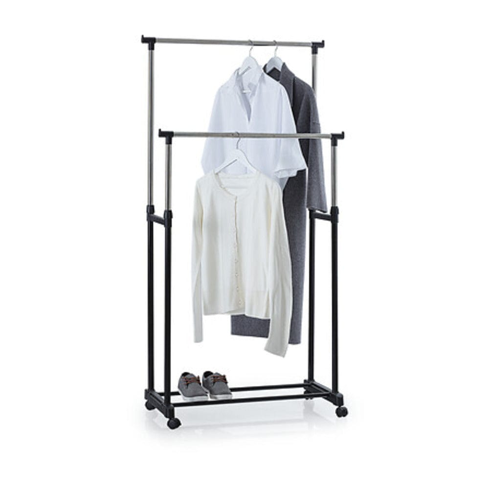 Alpha 55 Noir Portant à vêtement double