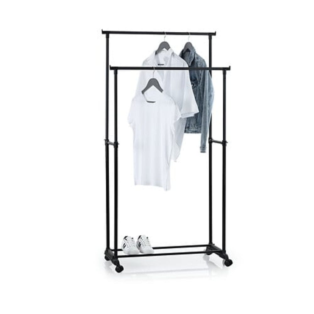 Alpha 55 Noir Portant à vêtement double