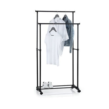 Alpha 55 Noir Portant à vêtement double