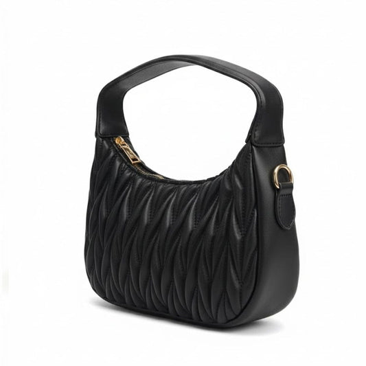 Alpha 55 Noir Sac à Main Chic – Élégance
