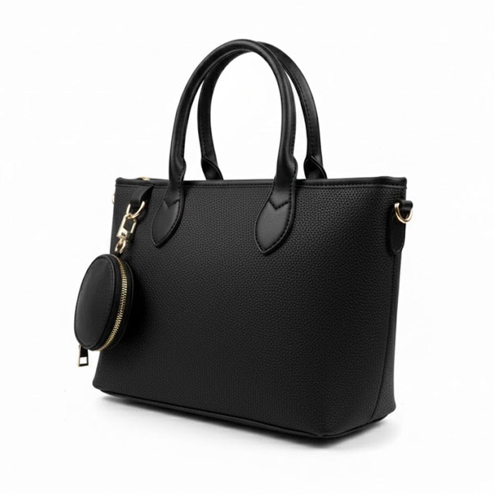 Alpha 55 Noir Sac à Main & Porte-monnaie Assorti – Duo Chic & Pratique