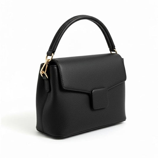 Alpha 55 Noir Sac à Main Signature – Élégance Moderne