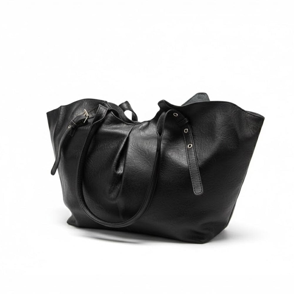 Alpha 55 Noir Sac Cabas Élégant