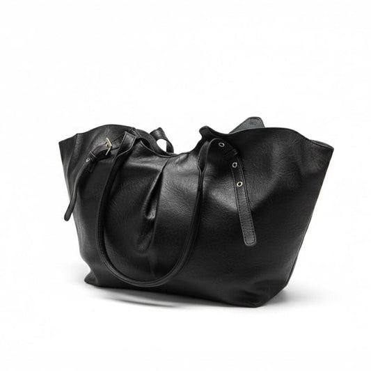 Alpha 55 Noir Sac Cabas Élégant