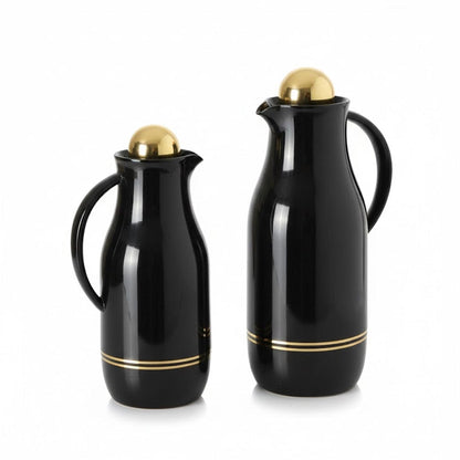 Alpha 55 Noir Set de 2 Thermos Lavidar – Design Élégant & Isotherme