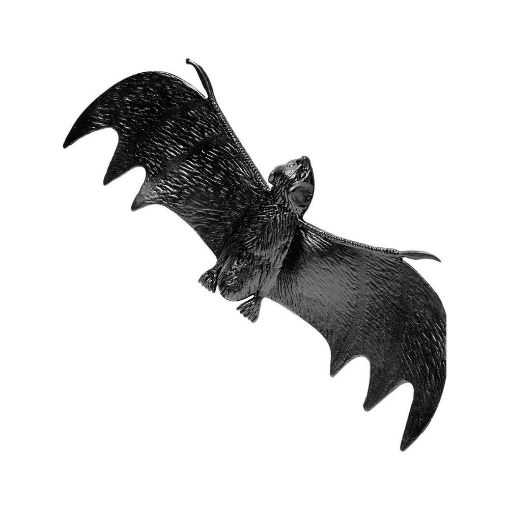 Alpha 55 Noir Set de 6 Chauves-Souris 13,5 cm – Déco Halloween
