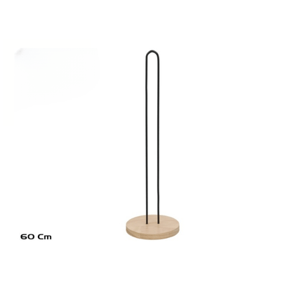 Alpha 55 Noir Support papier toilette en métal – Salle de bain