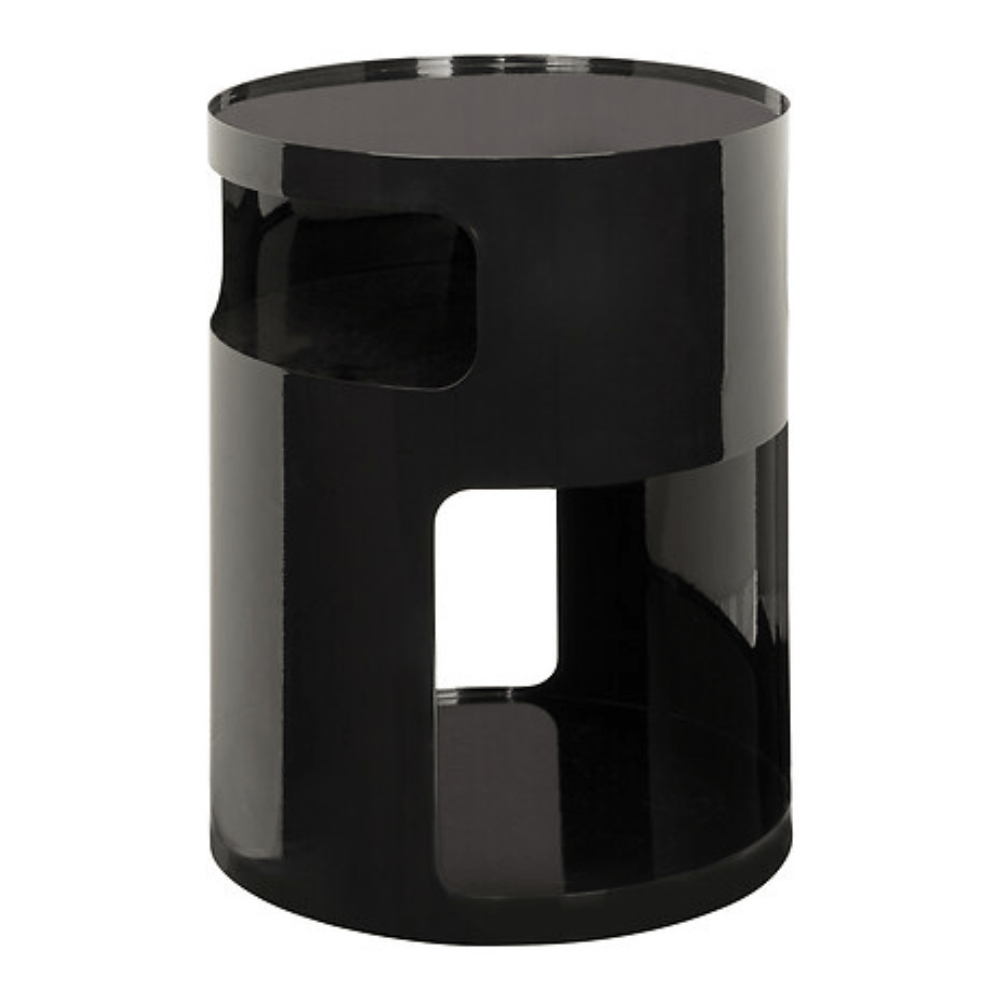 Alpha 55 Noir Table Café Ashdal Élégante et Moderne
