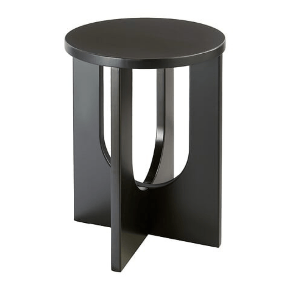 Alpha 55 Noir Table Café Bloom Élégante et Moderne
