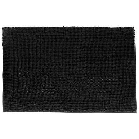 Alpha 55 Noir Tapis de bain mini chenille