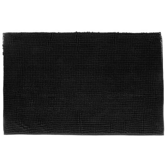 Alpha 55 Noir Tapis de bain mini chenille