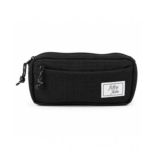 Alpha 55 Noir Trousse 2 Compartiments Chiné