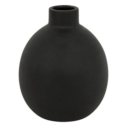 Alpha 55 Noir Vase en céramique élégant