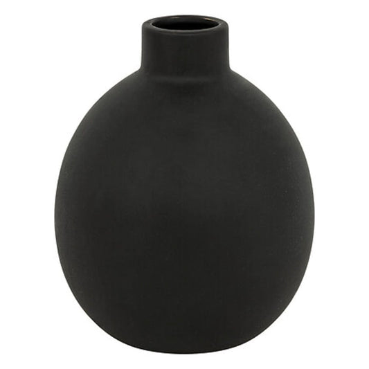 Alpha 55 Noir Vase en céramique élégant