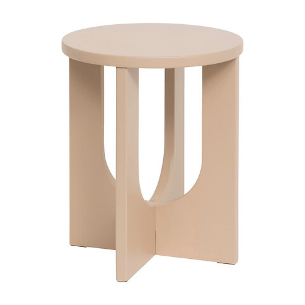 Alpha 55 Noisette Table Café Bloom Élégante et Moderne