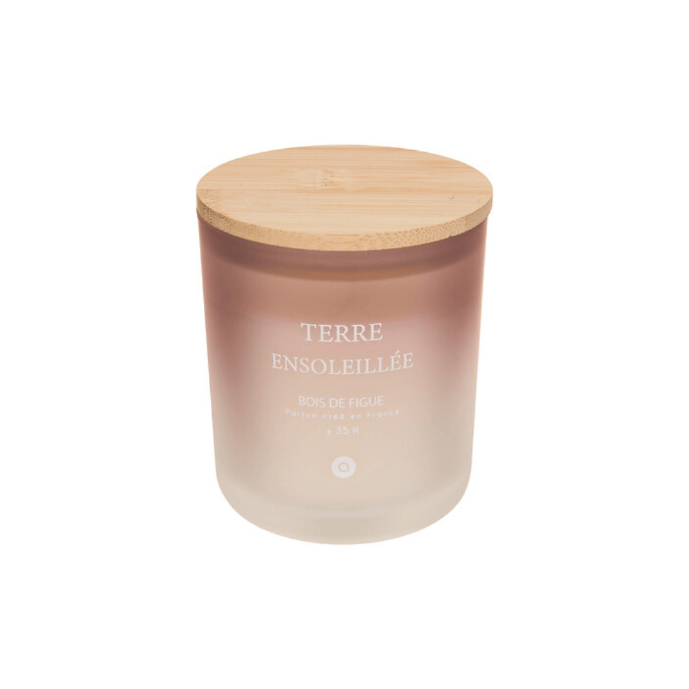 Alpha 55 Notes Ensoleillées Bougie Parfumée Sana 255 g en Pot Verre