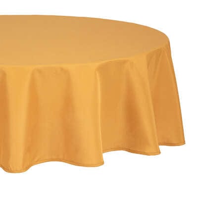 Alpha 55 ocre Nappe anti tâche D180 cm