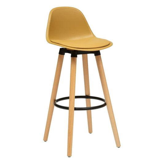 Alpha 55 Ocre Tabouret de Bar Confortable