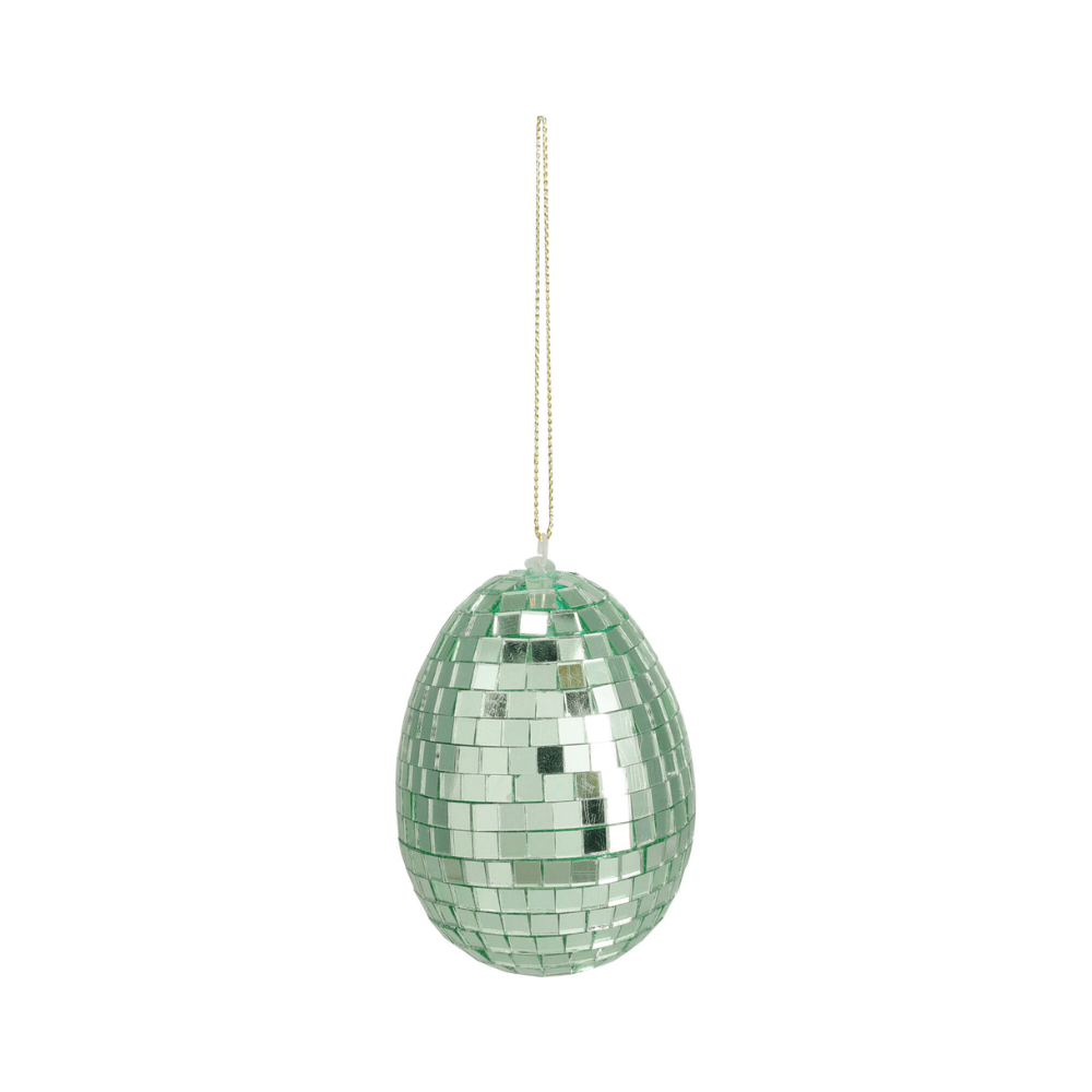 Alpha 55 Œuf suspendu effet miroir – Déco Pâques
