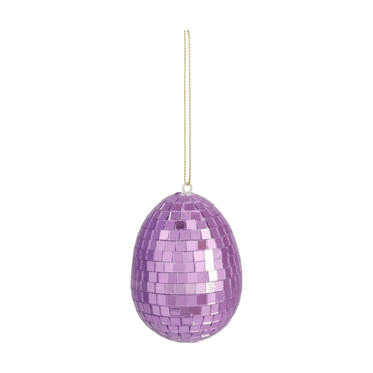 Alpha 55 Œuf suspendu effet miroir – Déco Pâques