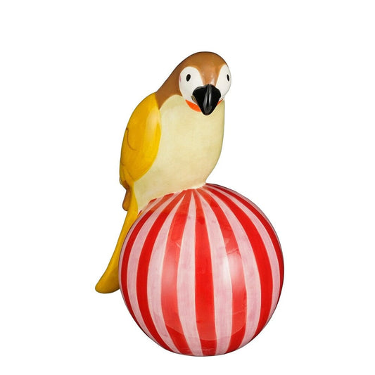 Alpha 55 Oiseau sur Ballon en Céramique – Déco Élégante