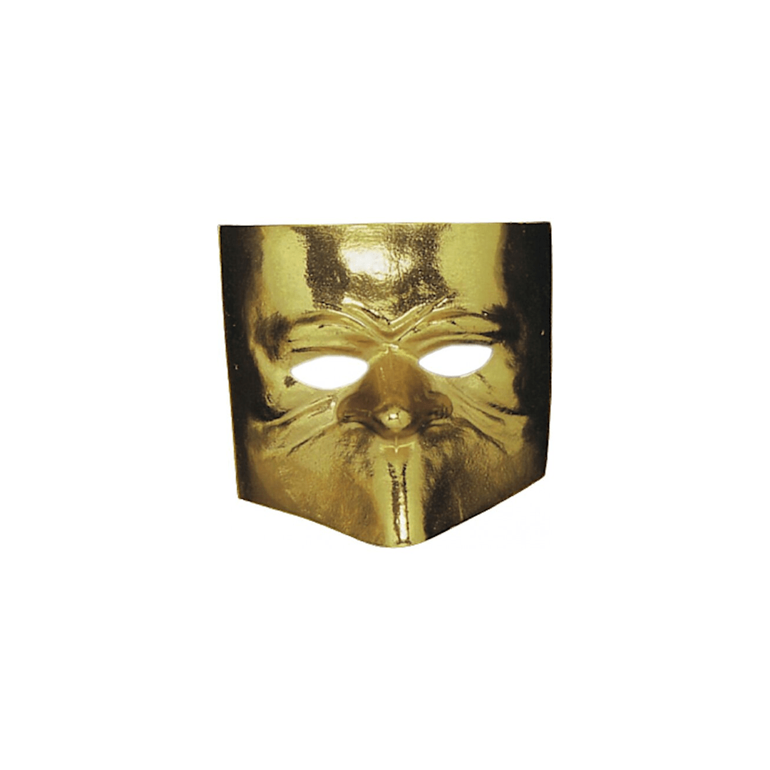 Alpha 55 Or Halloween masque mi-visage Bautta