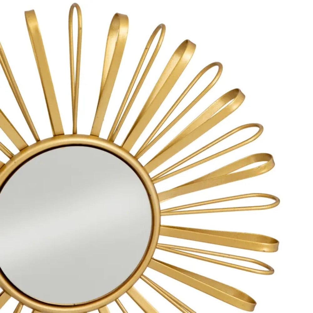 Alpha 55 Or Lot De 3 Miroirs Ronds " Warren Métal "