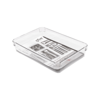 Organisateur de tiroir pratique rangement en plastique