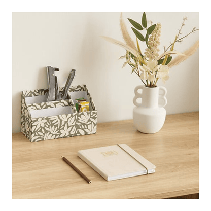 Alpha 55 Organiseur de Bureau Floréa en Carton 19 x 8,2 cm