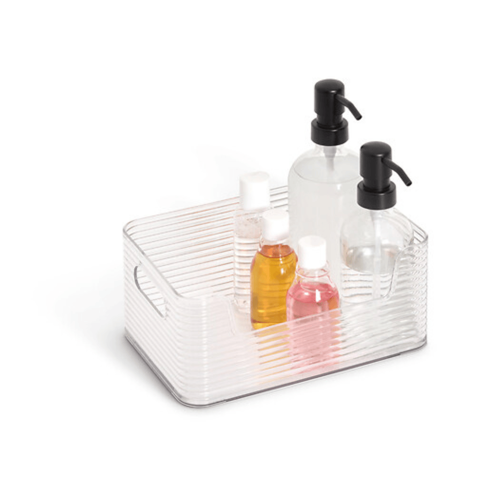 Alpha 55 Organiseur salle de bain PET Plastor transparent