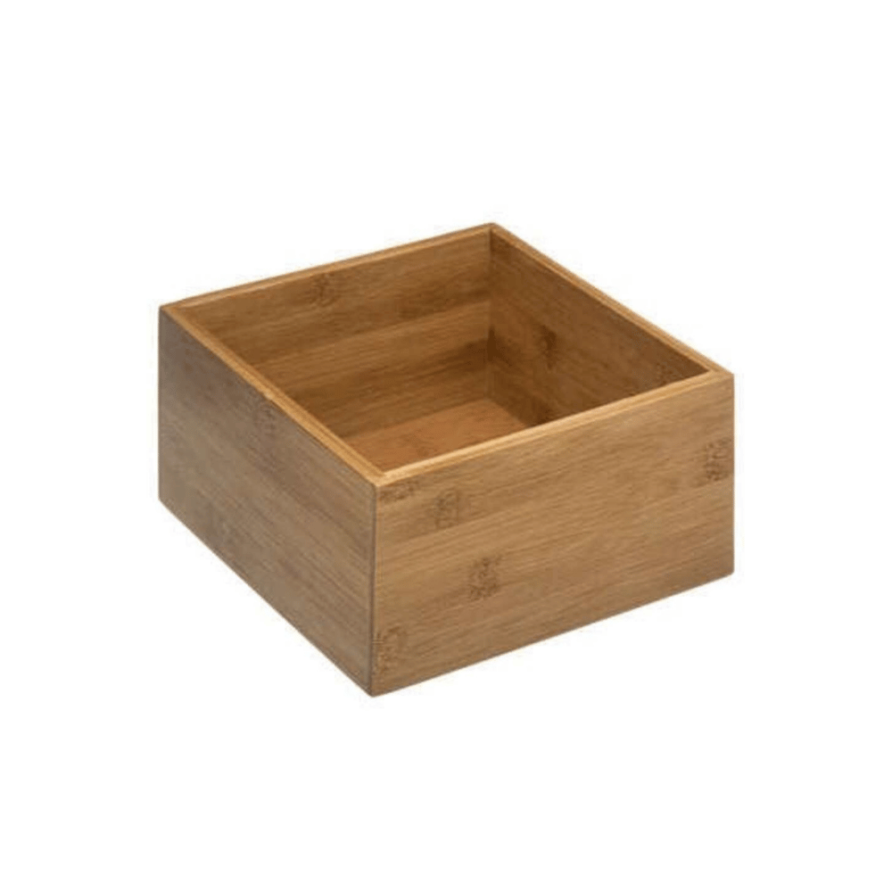 Alpha 55 Organiseur tiroir carre en bambou