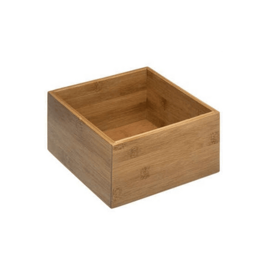 Alpha 55 Organiseur tiroir carre en bambou