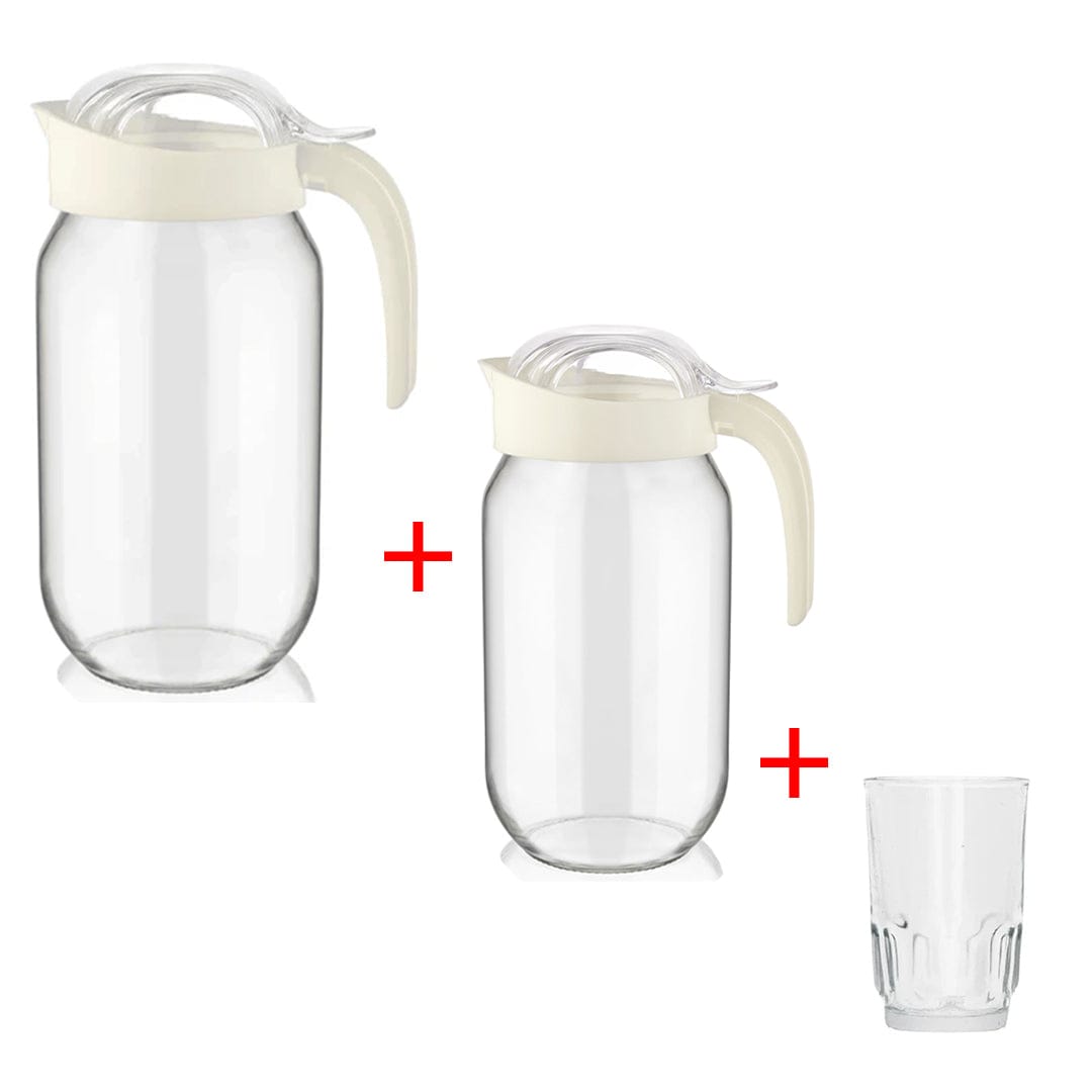 Alpha 55 Pack Service Boisson : 2 Carafes + 6 Verres à Eau