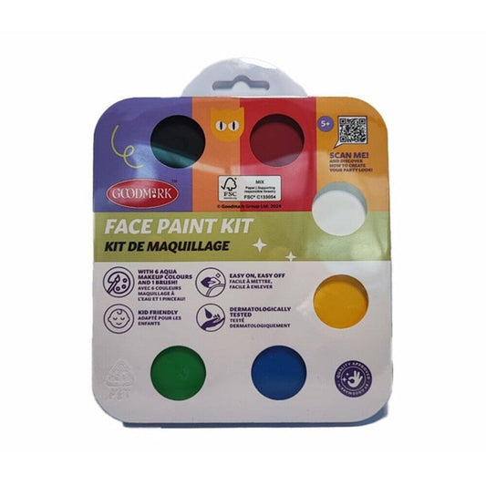 Alpha 55 Palette de maquillage 6 couleurs avec pinceau