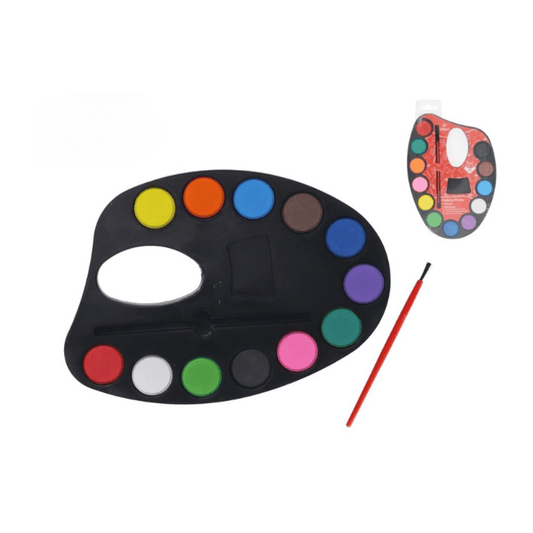 Alpha 55 Palette peinture avec godets et pinceau