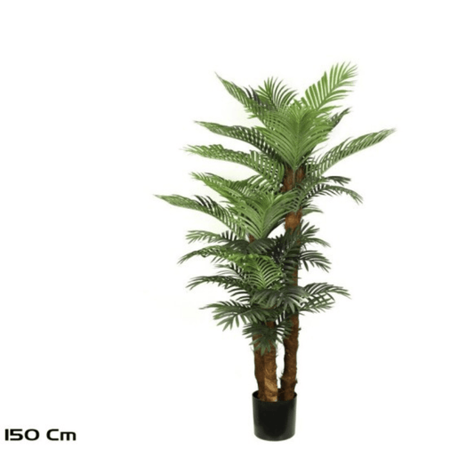 Alpha 55 Palmier en pot plastique vert déco tropicale