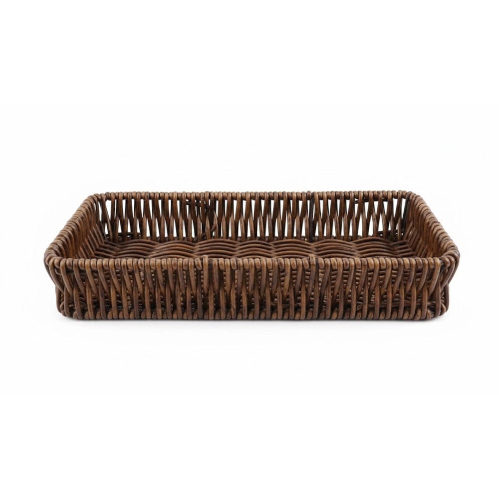 Alpha 55 Panier à couverts tressé rectangulaire – Déco naturelle