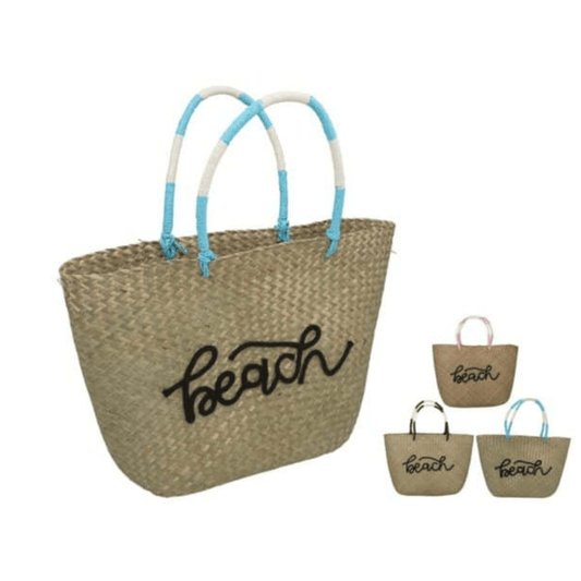 Alpha 55 Panier de plage brodé mode élégant été