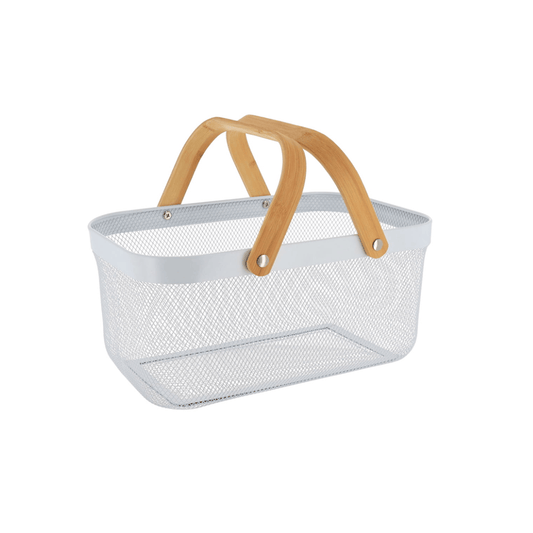 Alpha 55 Panier multi-usage 2 anses blanc pratique