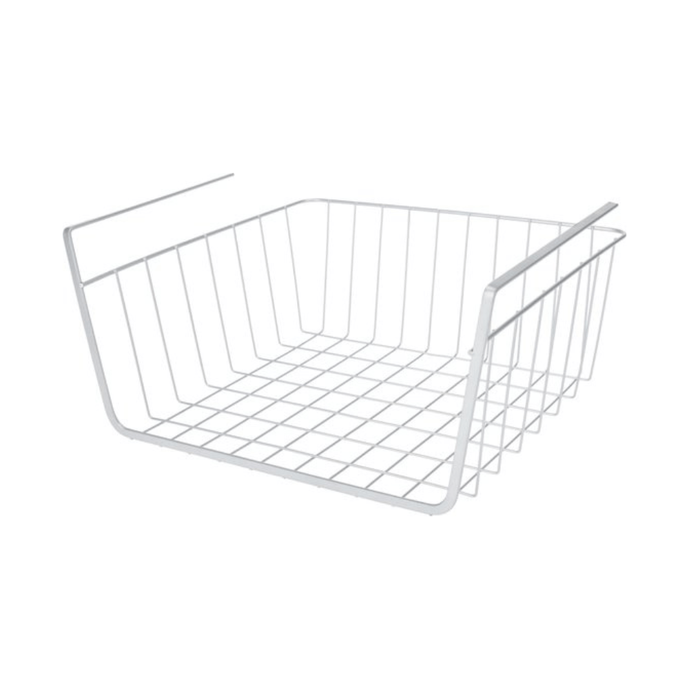 Alpha 55 Panier suspendu en métal gris rangement pratique