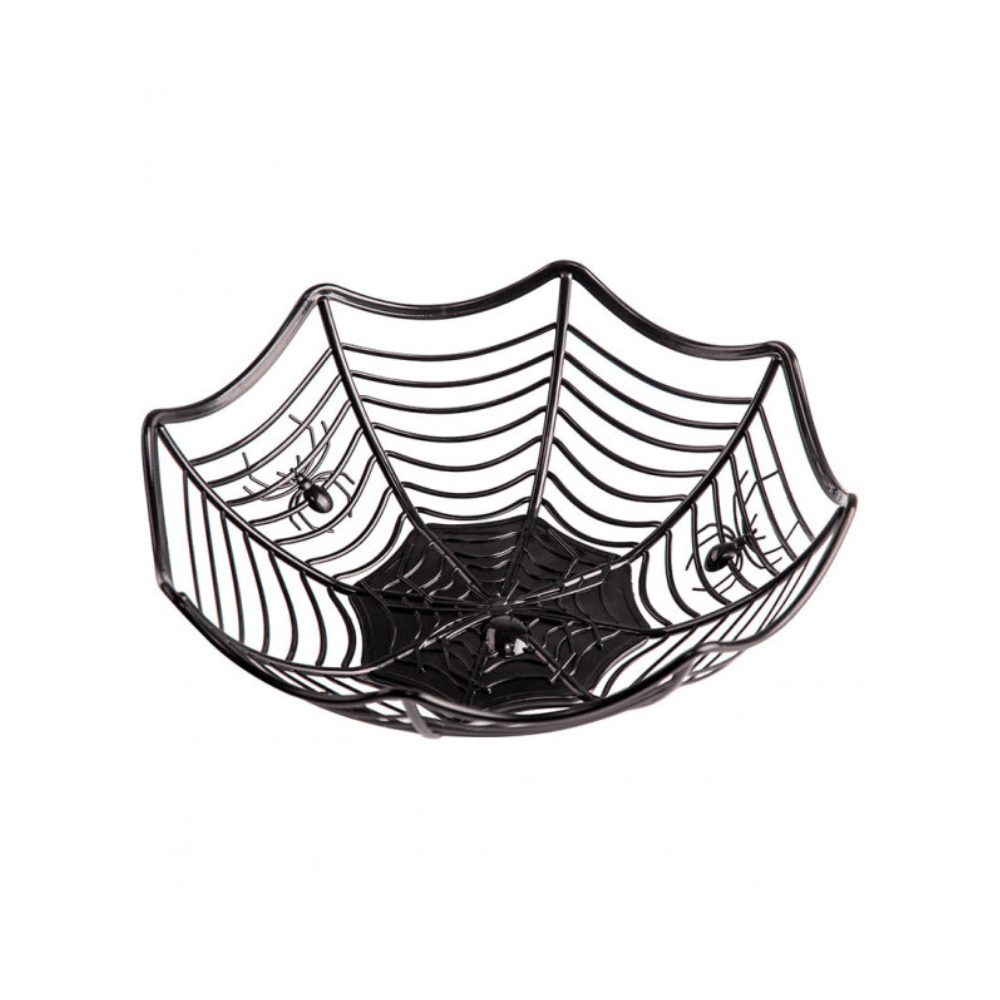 Alpha 55 Panier Toile d’Araignée Noir 26 cm Halloween