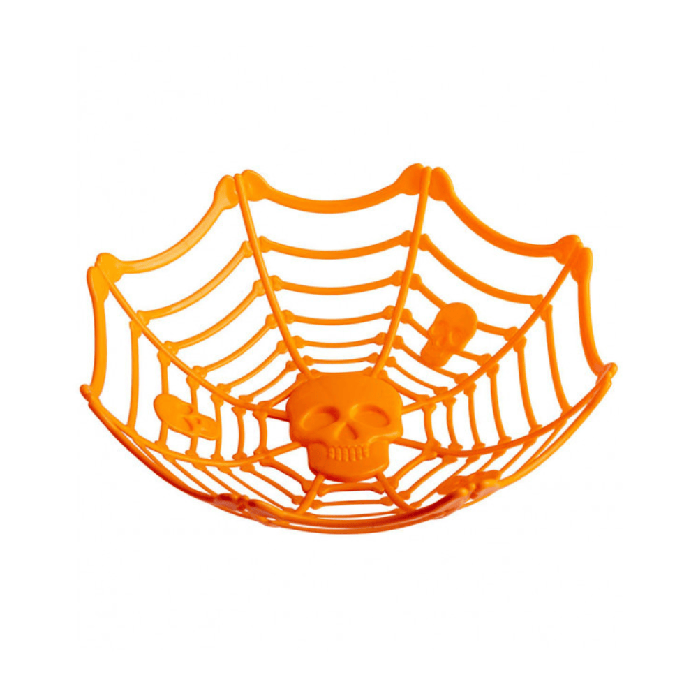 Alpha 55 Panier Toile d’Araignée Orange 26 cm Halloween