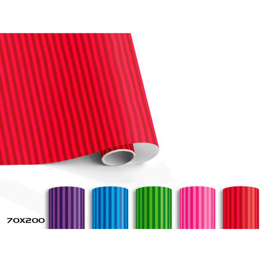 Alpha 55 Papier Cadeau Rayé – Emballage Chic & Moderne