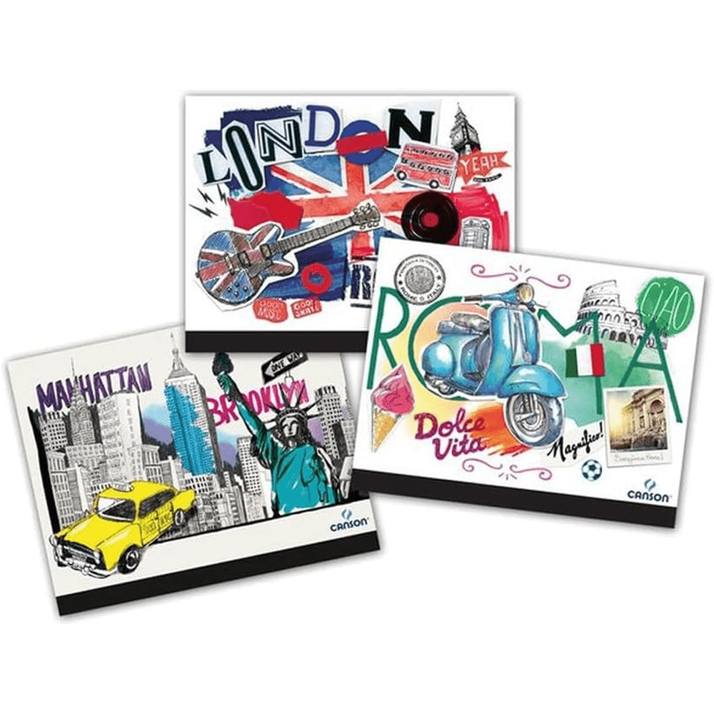 Alpha 55 Papier dessin canson carton city